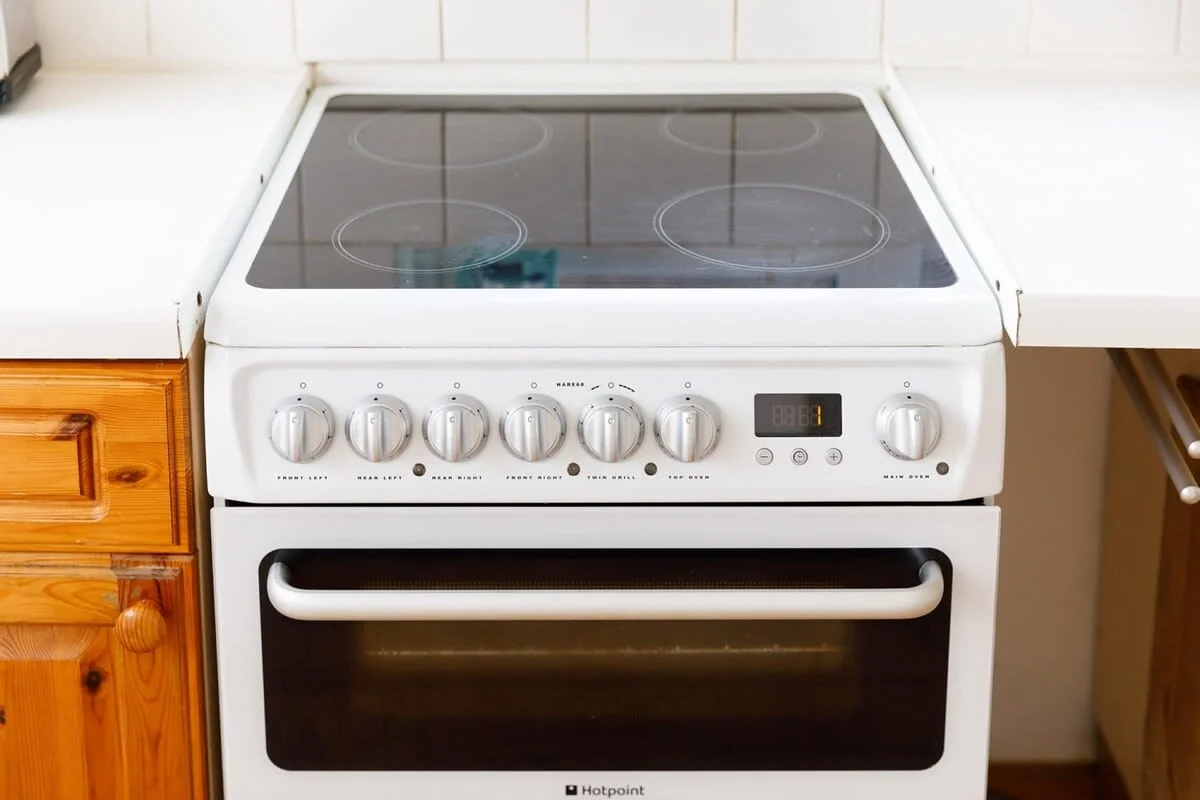 Clean and modern appliances.