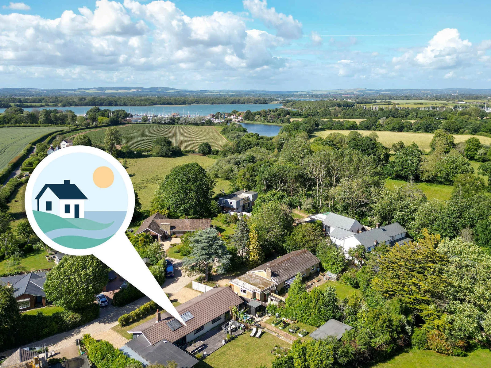 Scandi-Style Birdham Retreat with Hot Tub & Garden