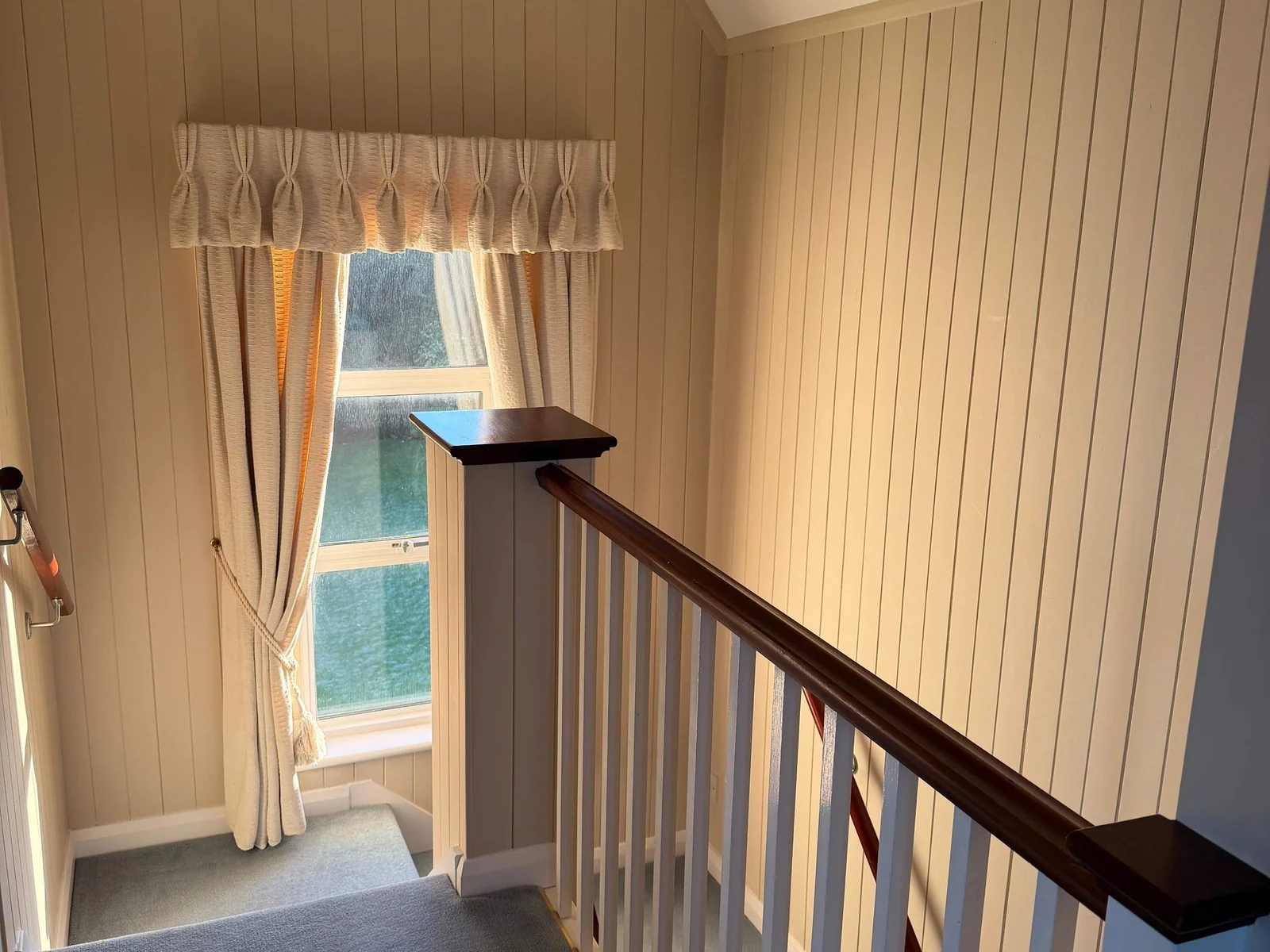 The house has a lovely beachy, authentic feel to it
