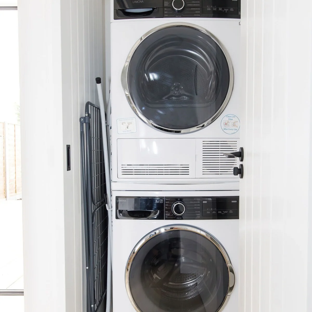 The washer/dryer is there for your use.