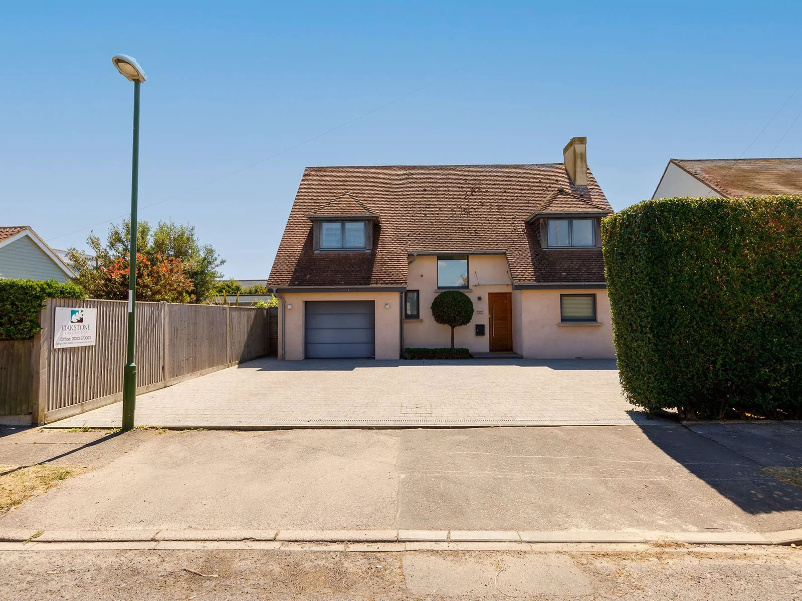 Front view of your East Wittering vacation oasis