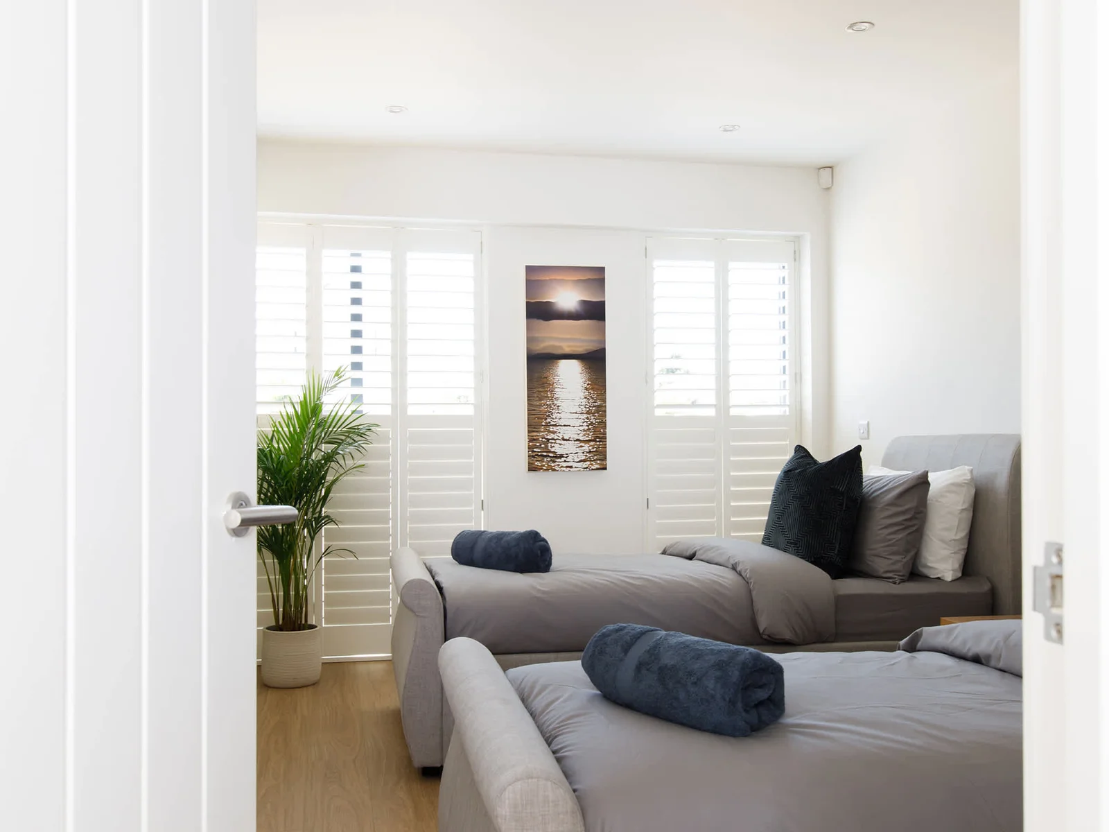 The twin room is perfect for siblings.