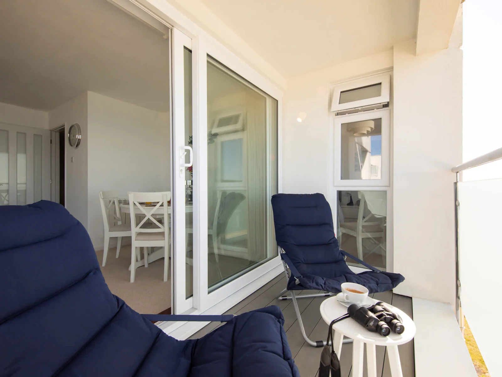 You don't have to leave the apartment to enjoy the fantastic outdoor ambiance