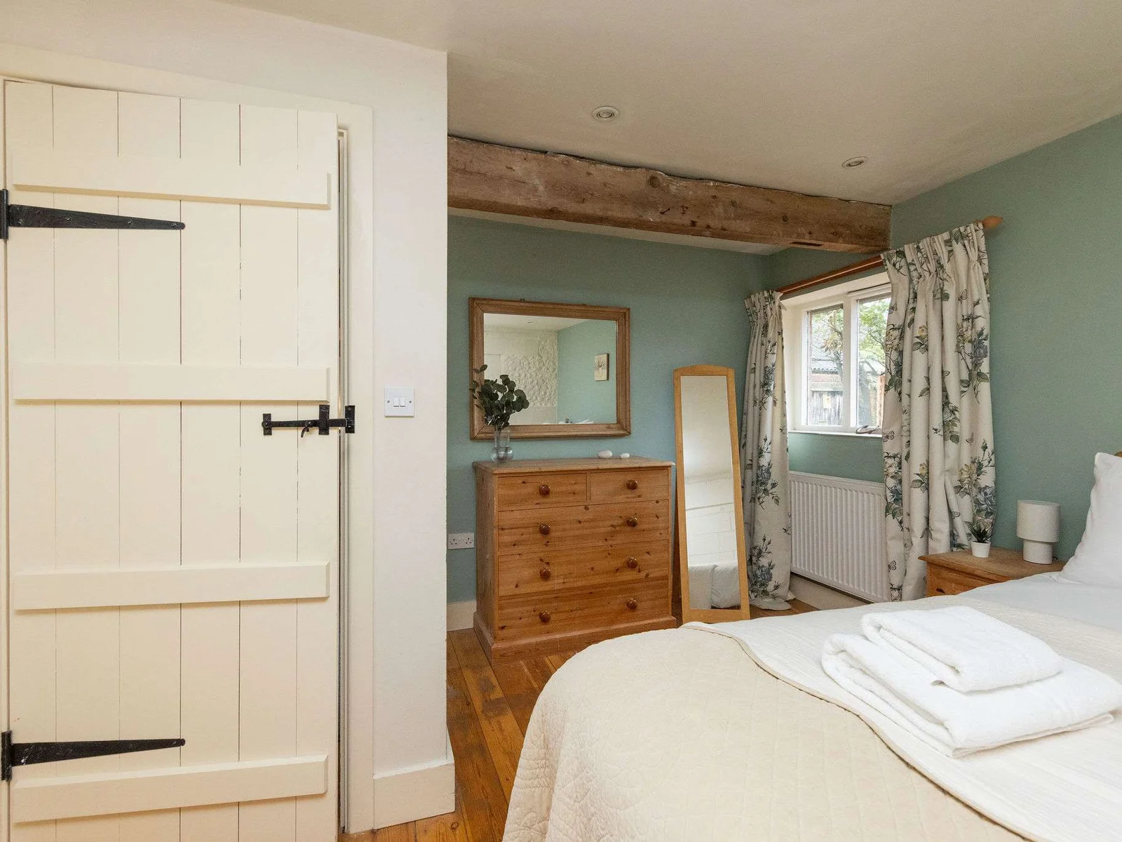 The king room in The Dairy has plenty of draw space to unpack your belongings.