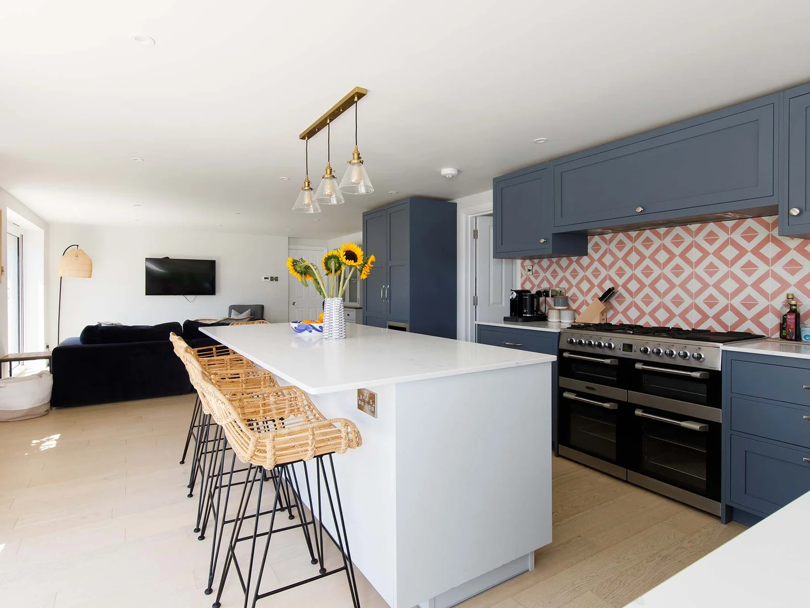 The stunning kitchen has everything you need to prepare all your meals.