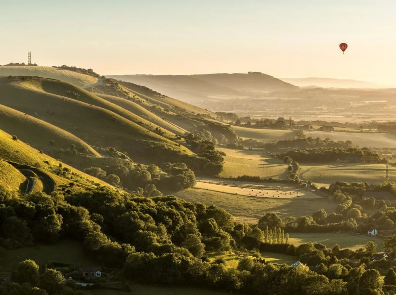 Your on the south downs, make the most of it!