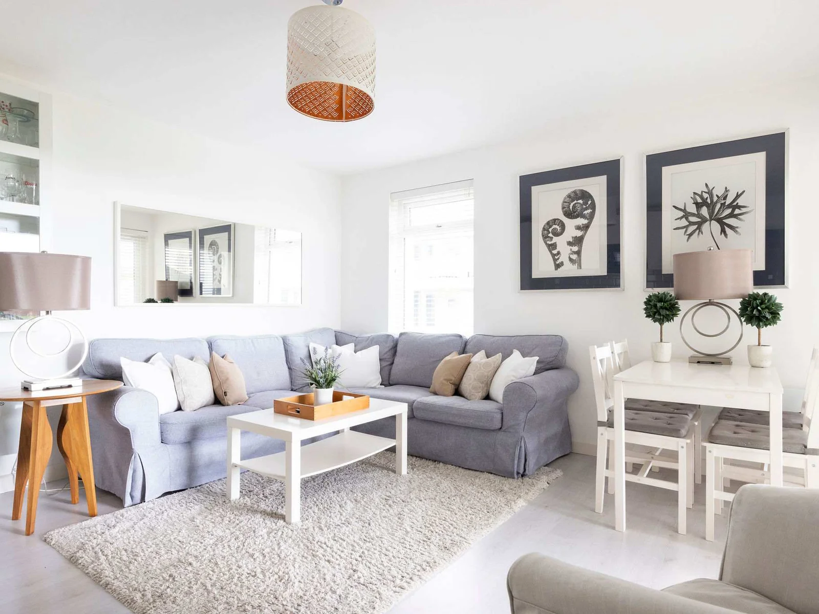 The open living space is perfect for relaxing with friends or family.