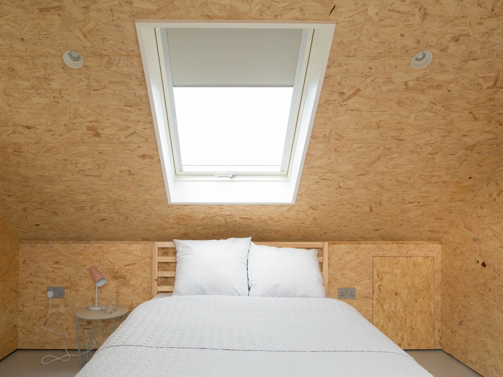 The rooms get plenty of natural light during the day...
