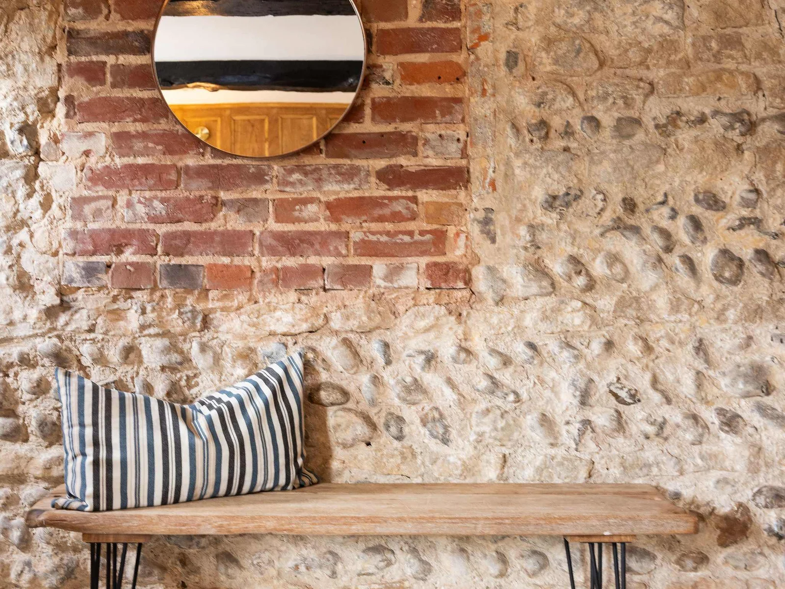 A warm and inviting space with original character features