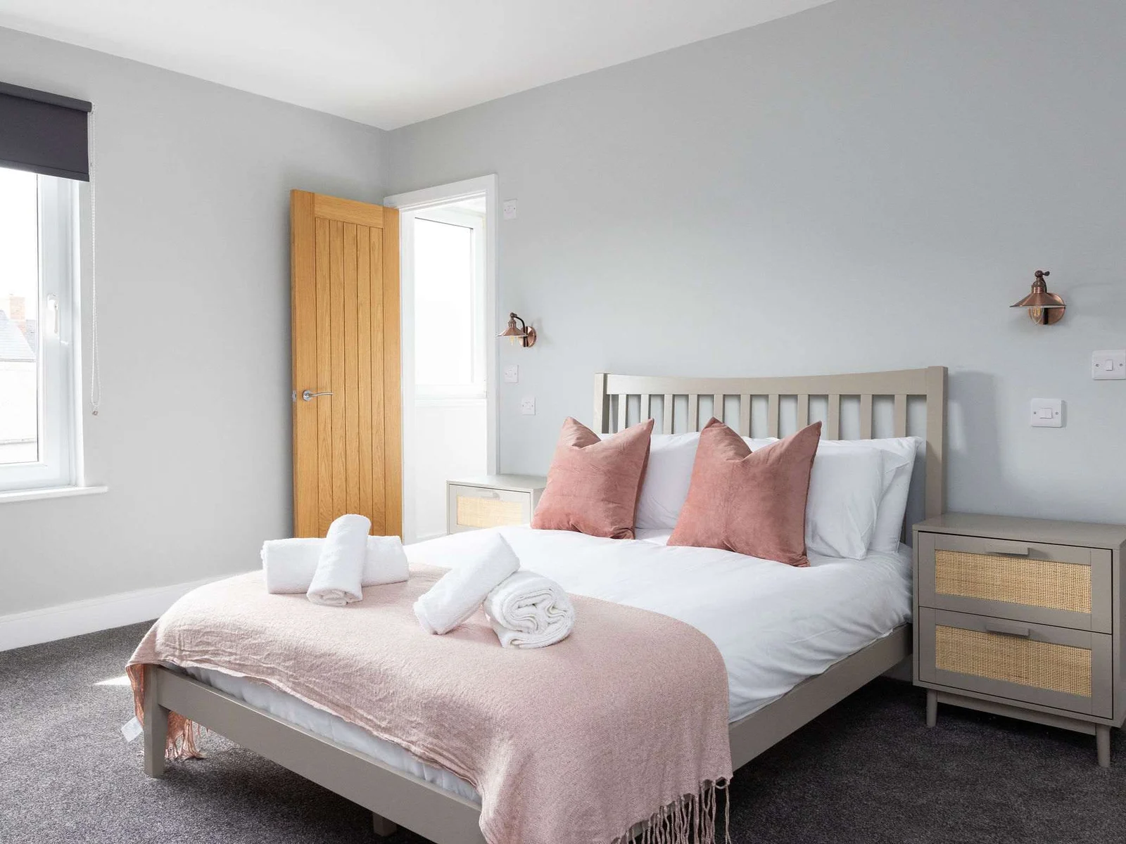 Your comfy bedroom with a double bed