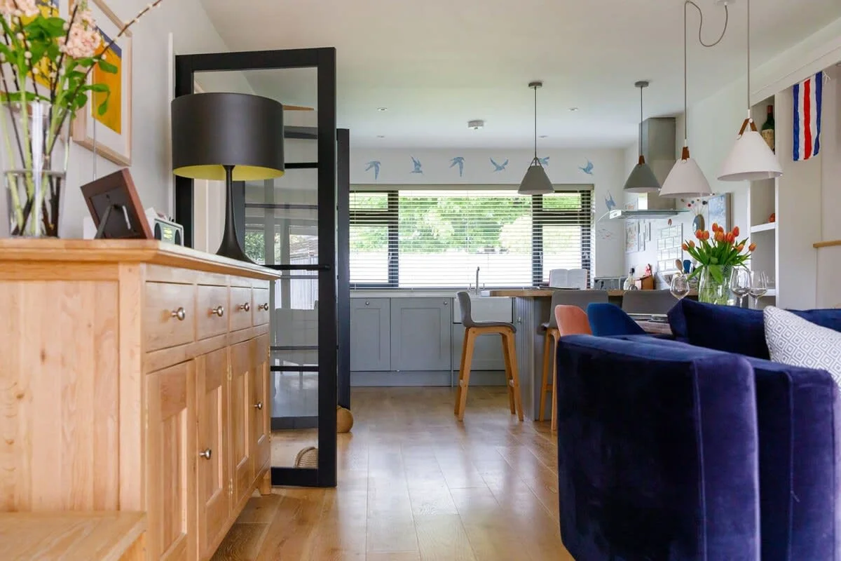 Open plan living at Little Tern.