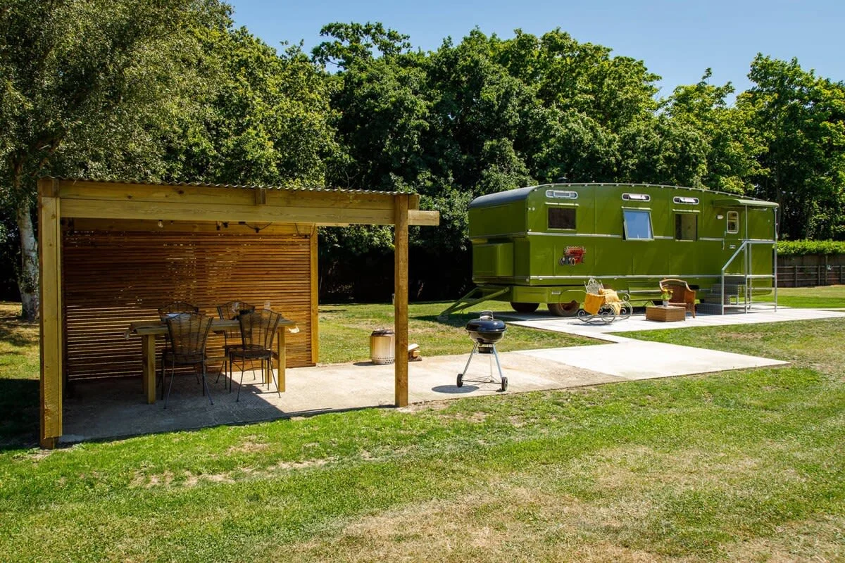 Enjoy evening BBQs and drinks in your own private garden with patio and fire pit..