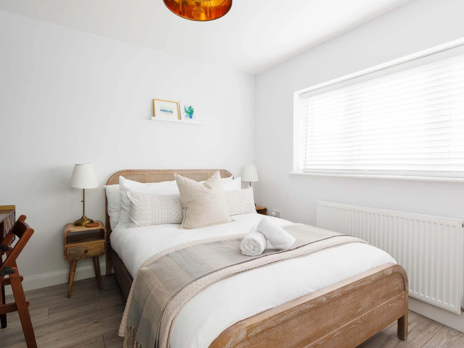 A bright and airy double bedroom.