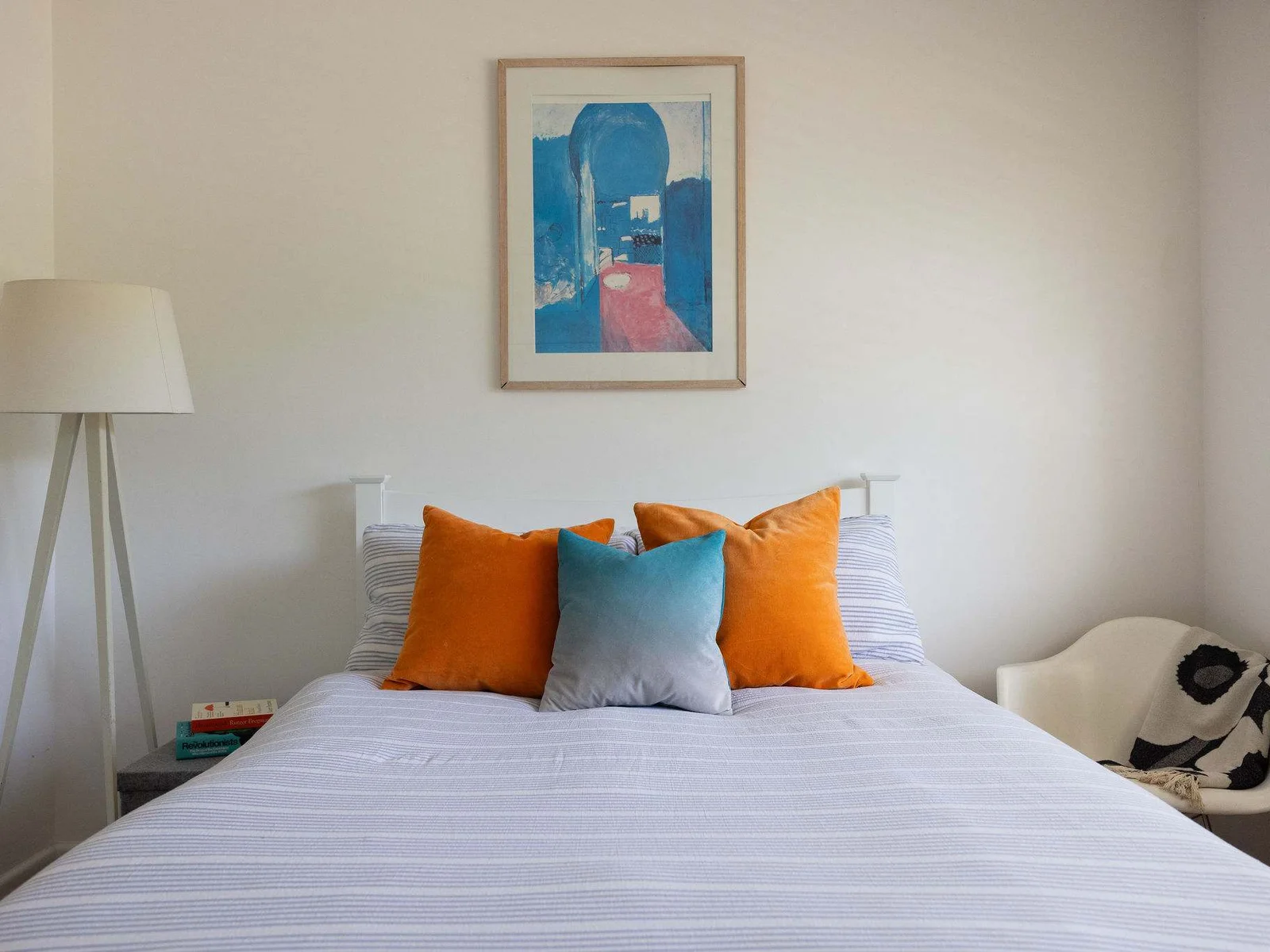 A bright, comfortable room for slow mornings and restful nights