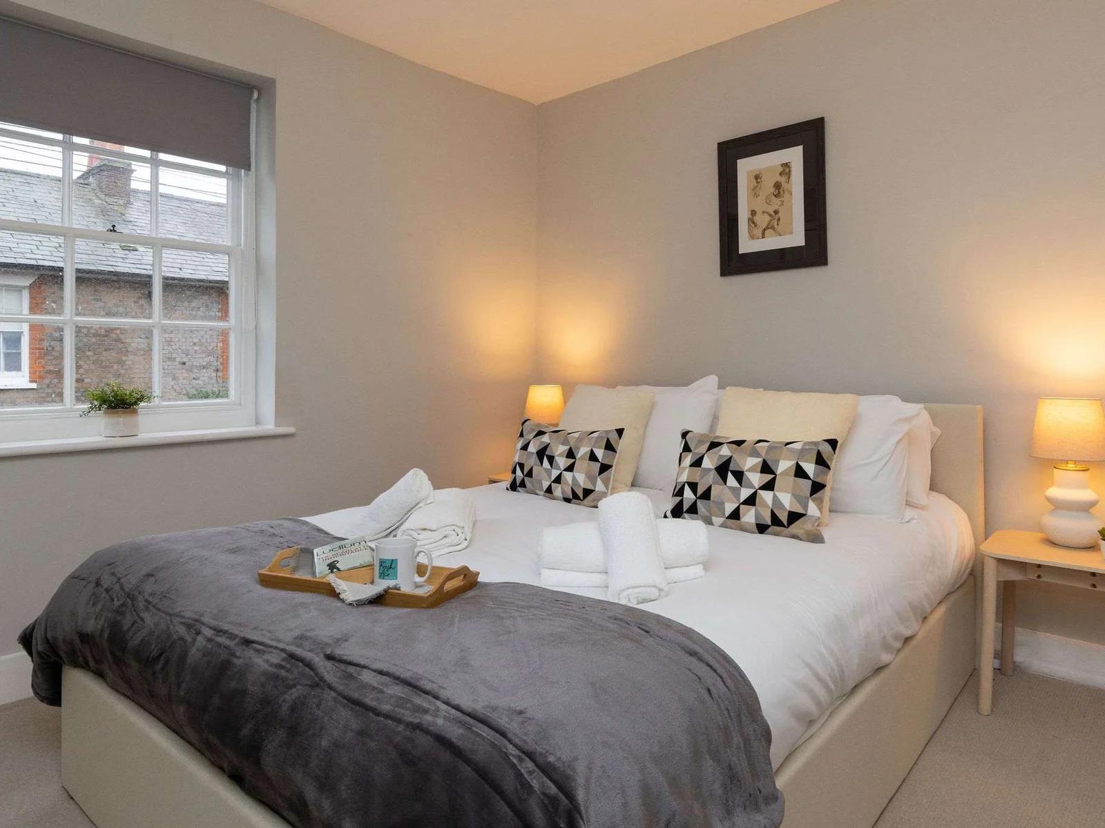 One of the two comfy King bedrooms!