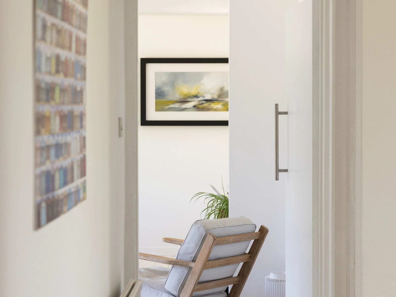 A calm first glimpse into the bright Scandi-inspired interiors