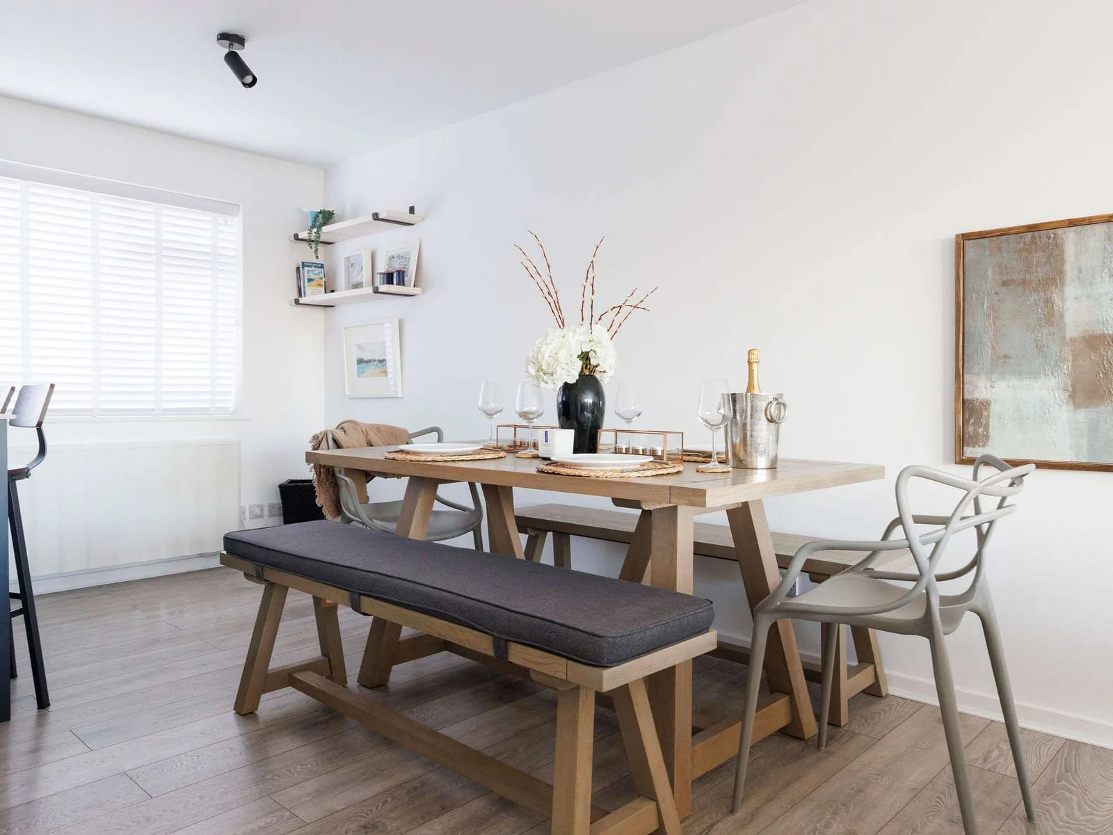 Bright dining area for memorable meals with loved ones