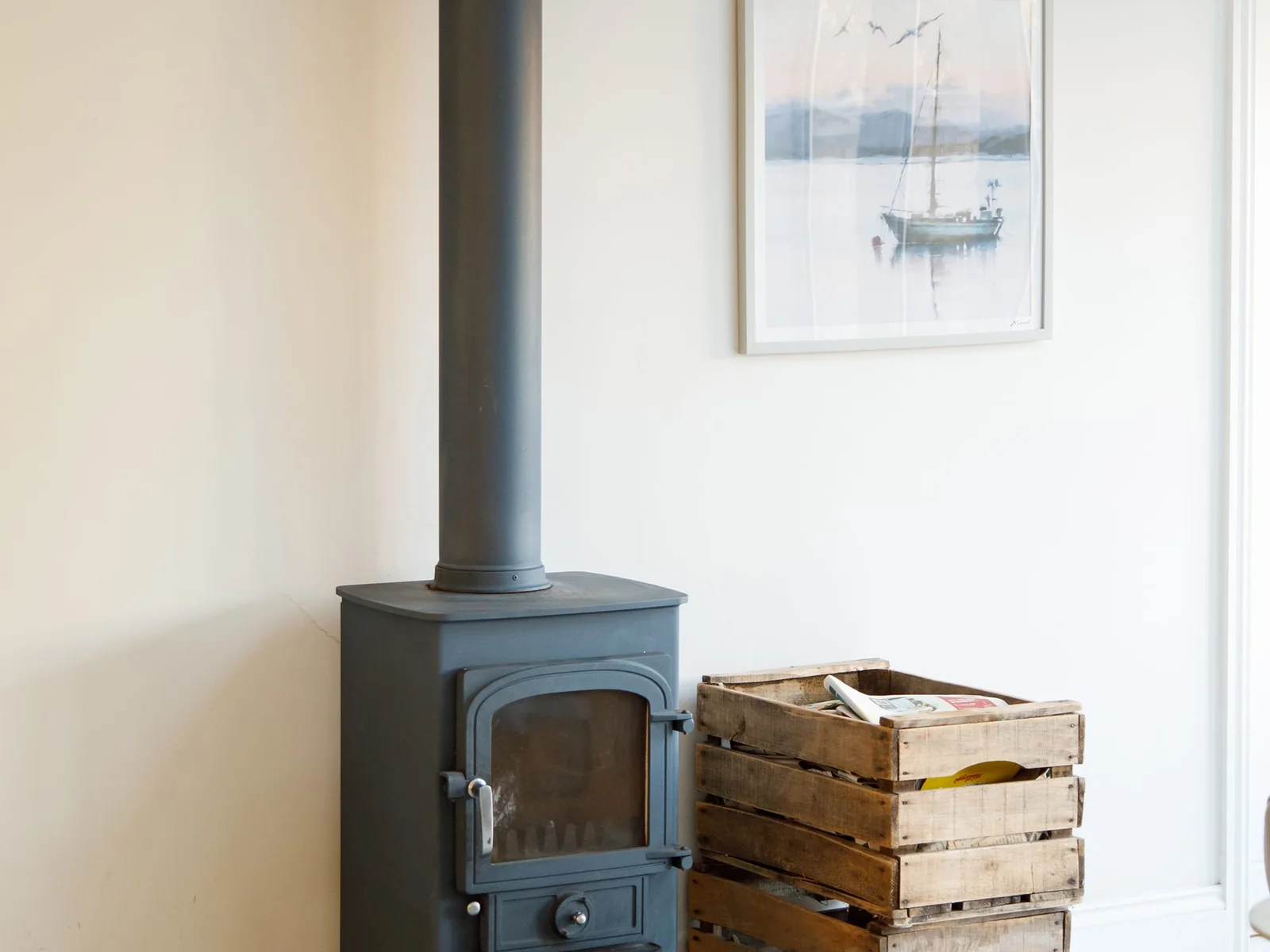 Feel free to light the log burner and enjoy a roaring fire on cooler nights.