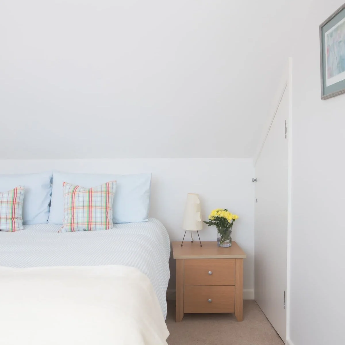 Another angle on the upstairs double bedroom.