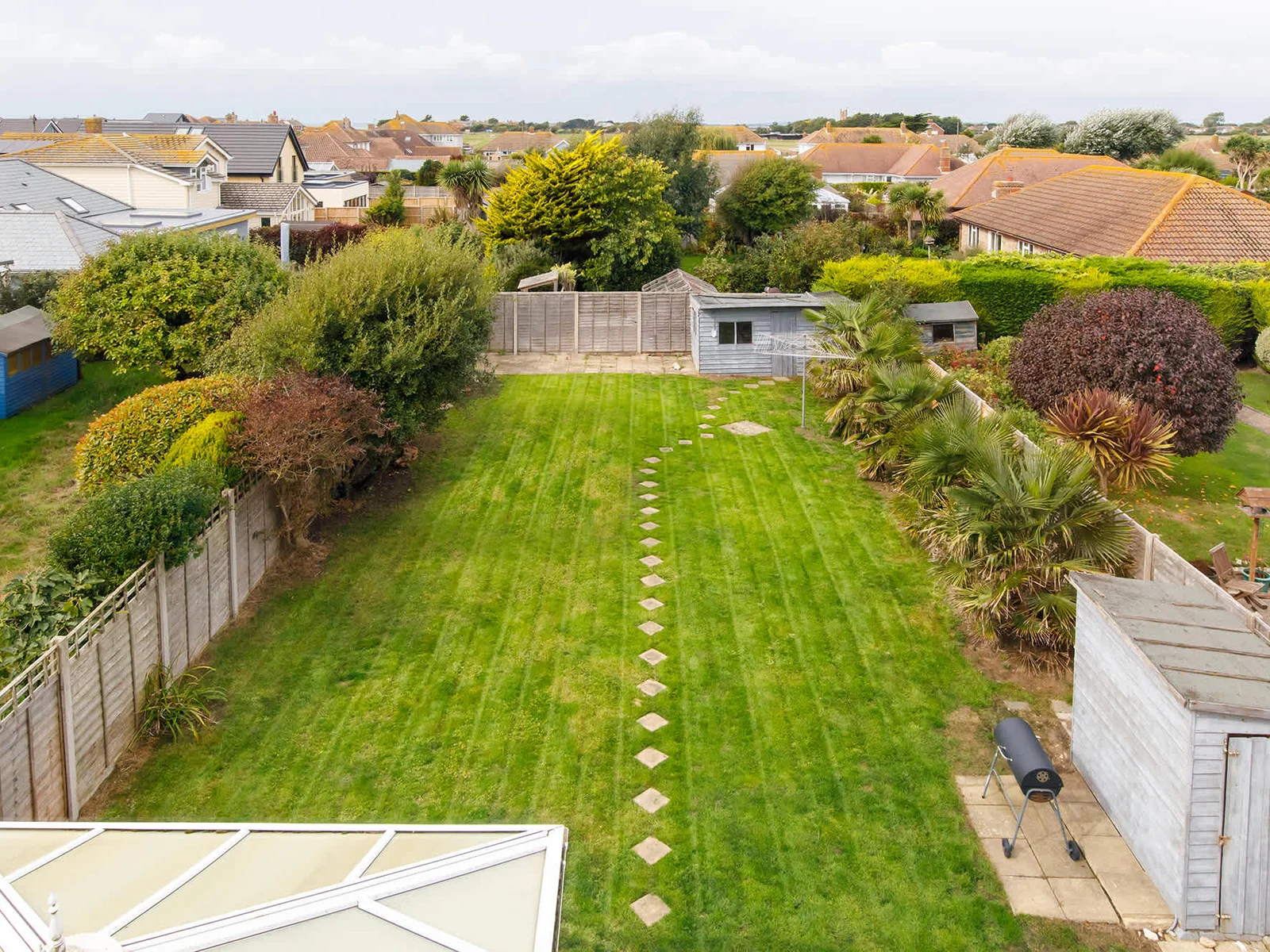 Everyone will love the sunny garden