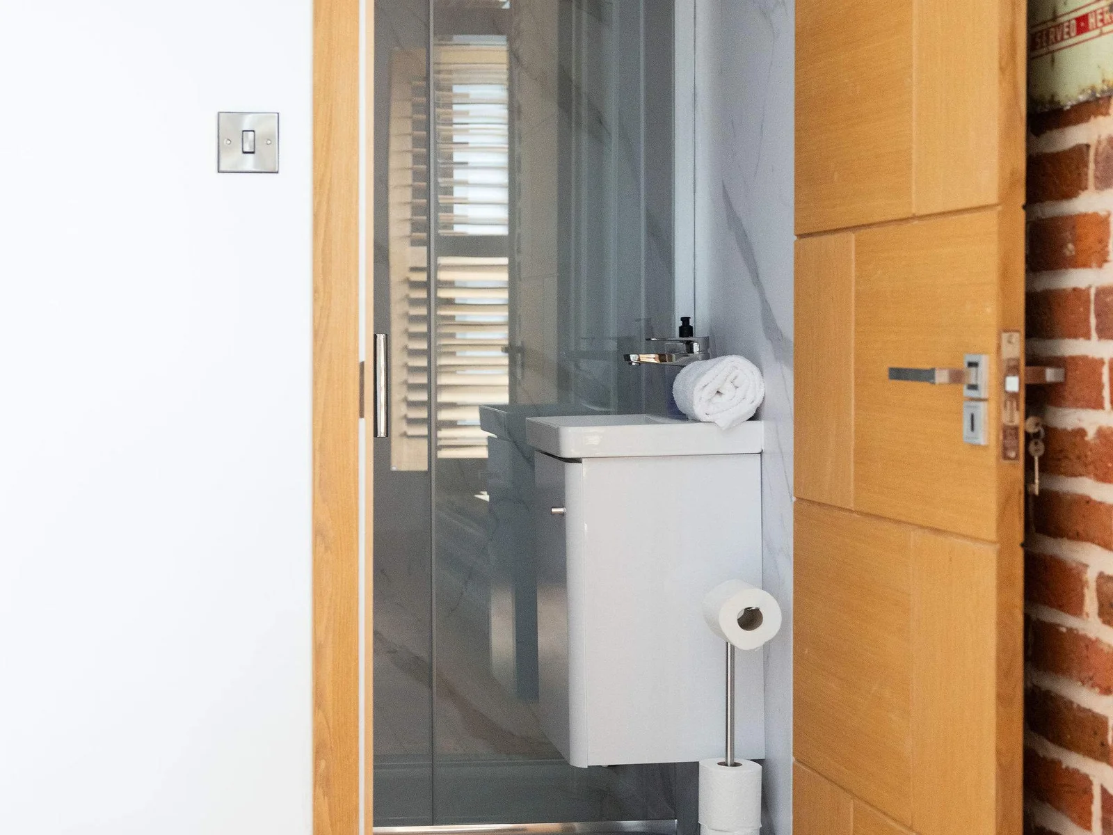 Bedroom 1- Step into your ensuite bathroom.