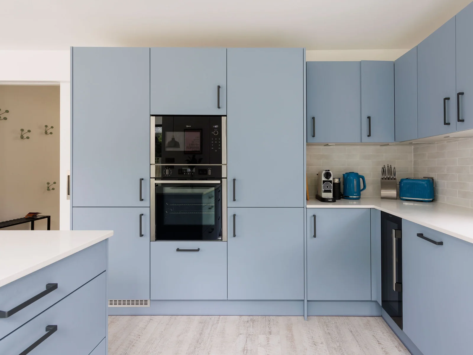 Stylish kitchen with ample storage