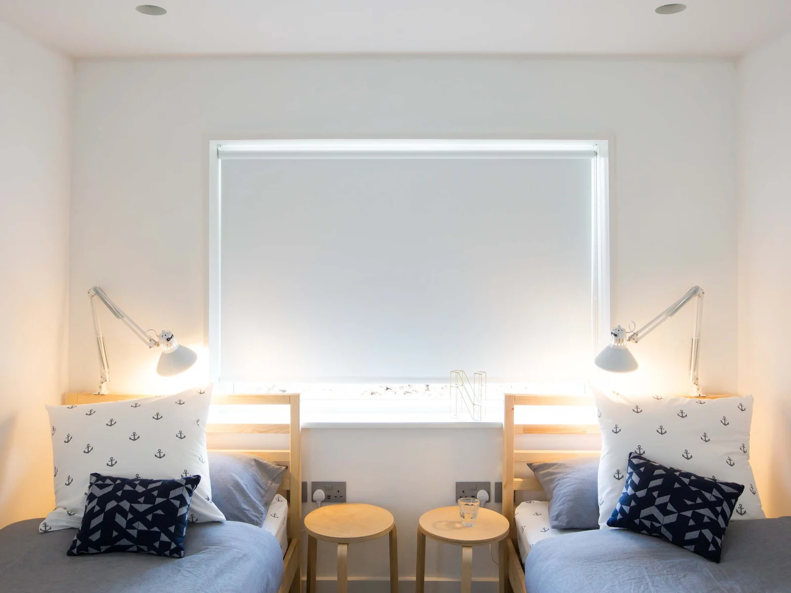All rooms have reading lights and side table for ultimate comfort.