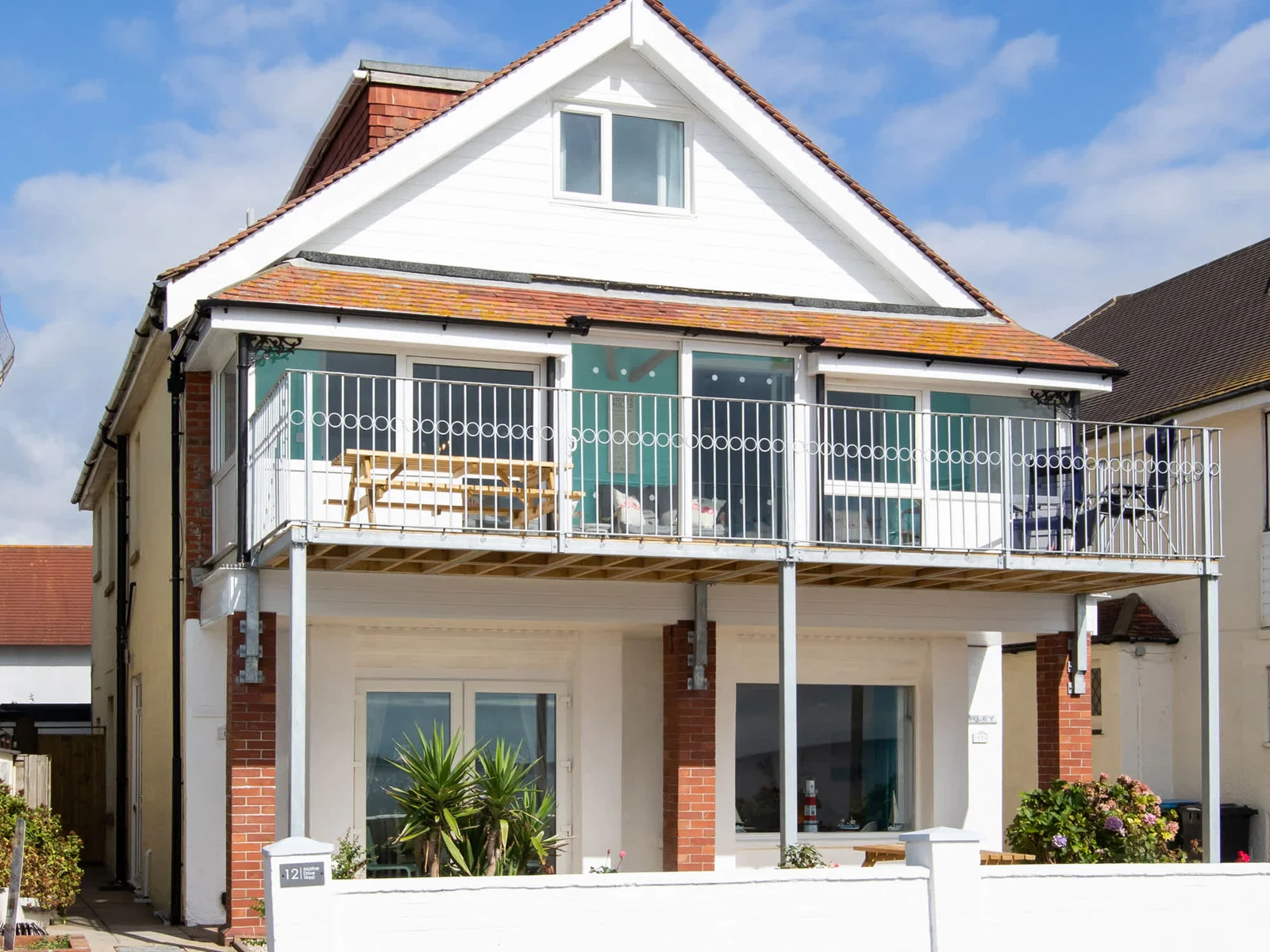 The entire lower level of the home and the sun-filled front decked garden is all yours with the upstairs a separate apartment (Also available to book together)