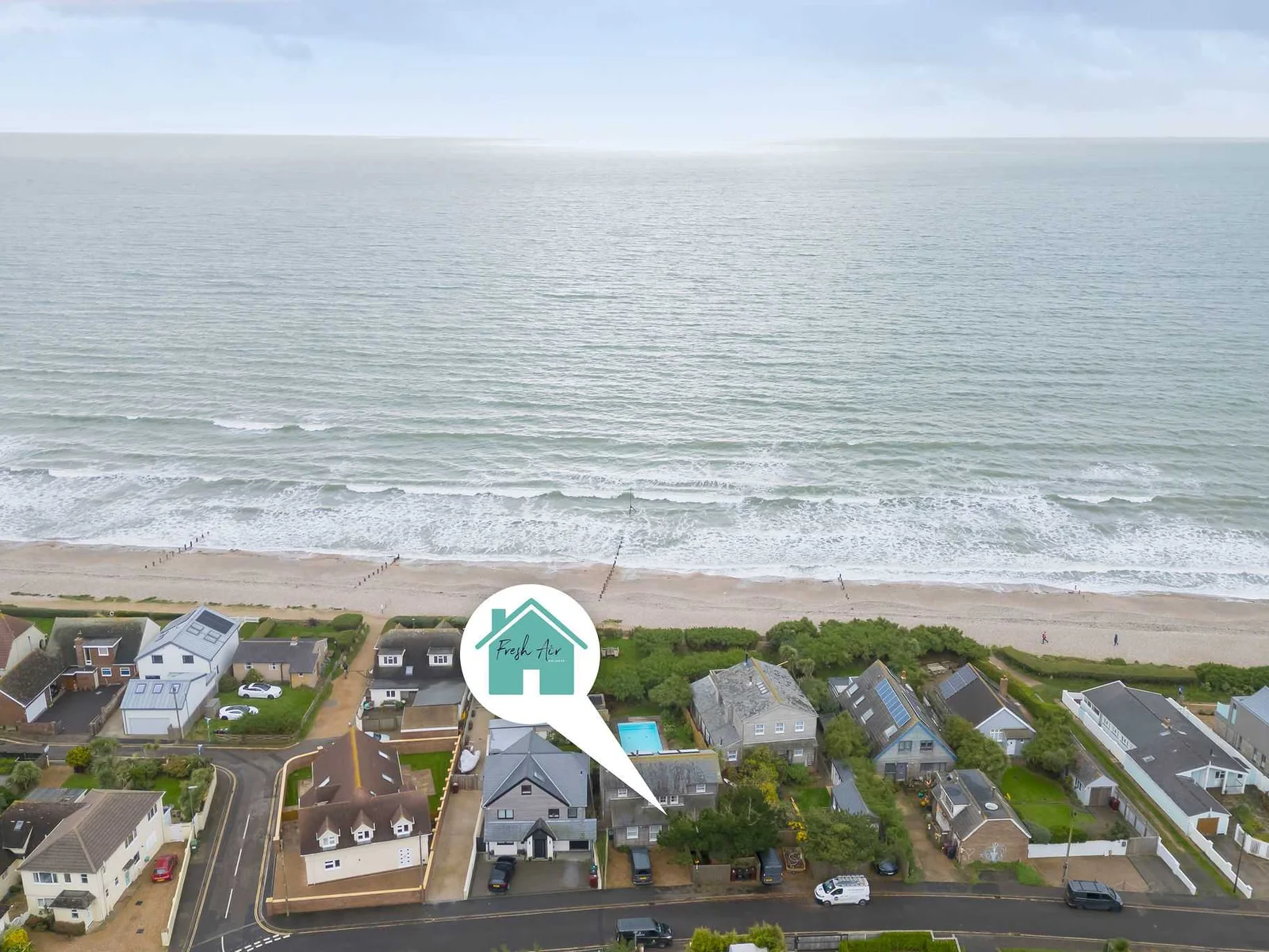 The sea is on your doorstep!