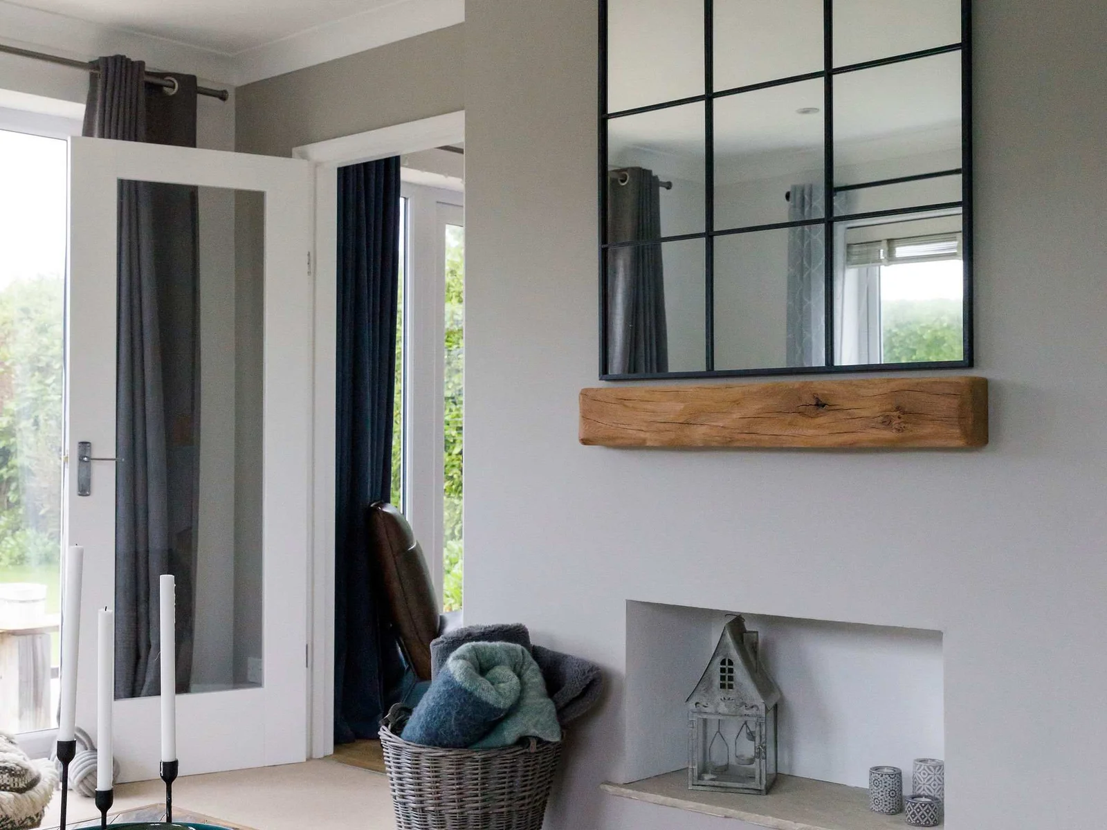 The home has recently been refurbished throughout.