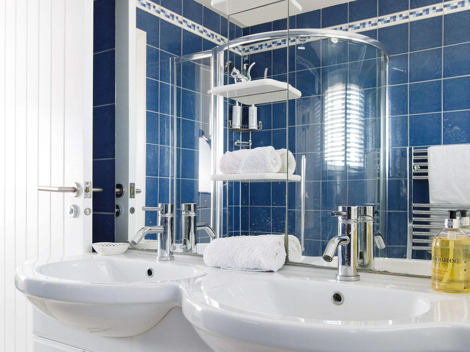 The master ensuite has plenty of space to get ready in the morning.