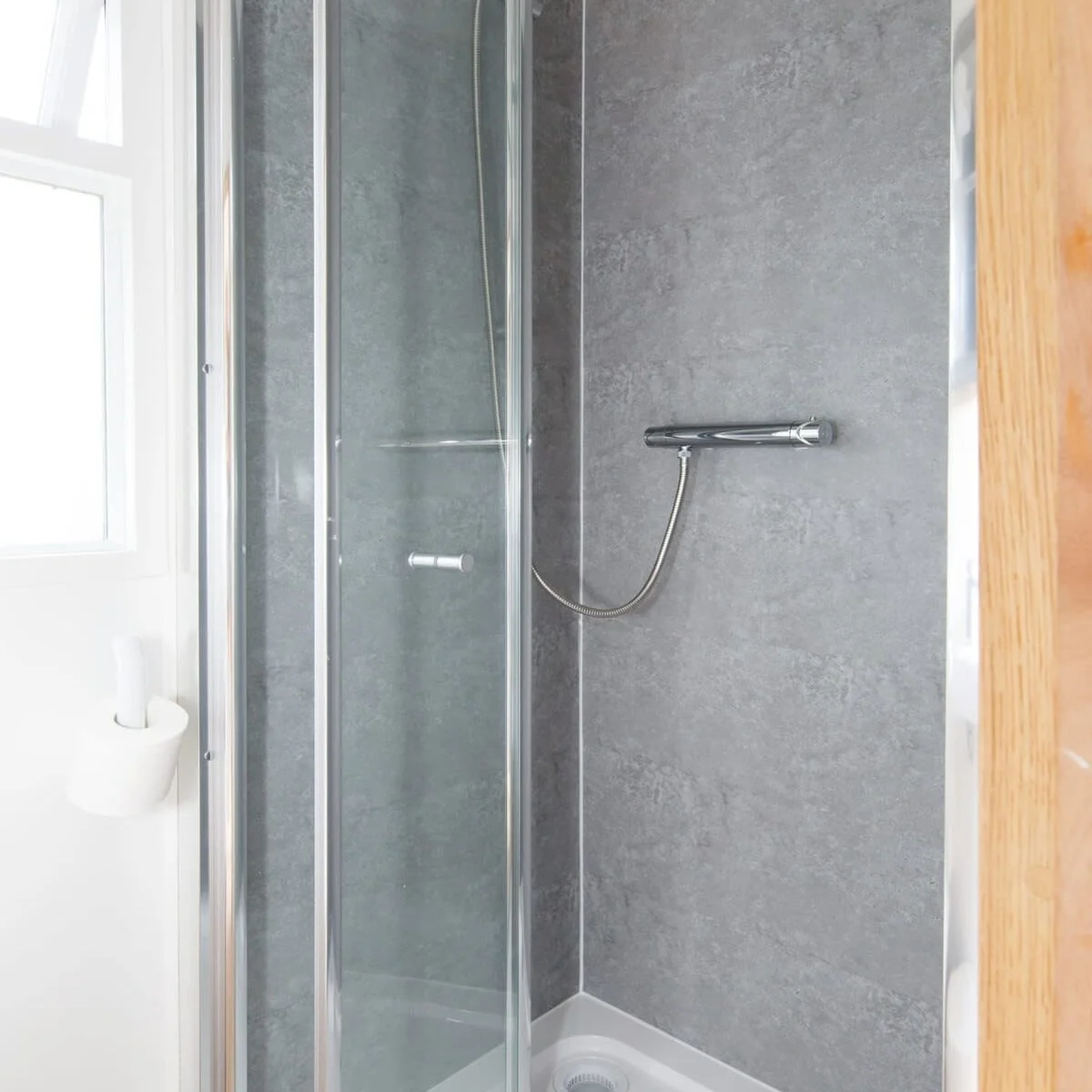 Freshen up after a day at the beach or exploring the local area.