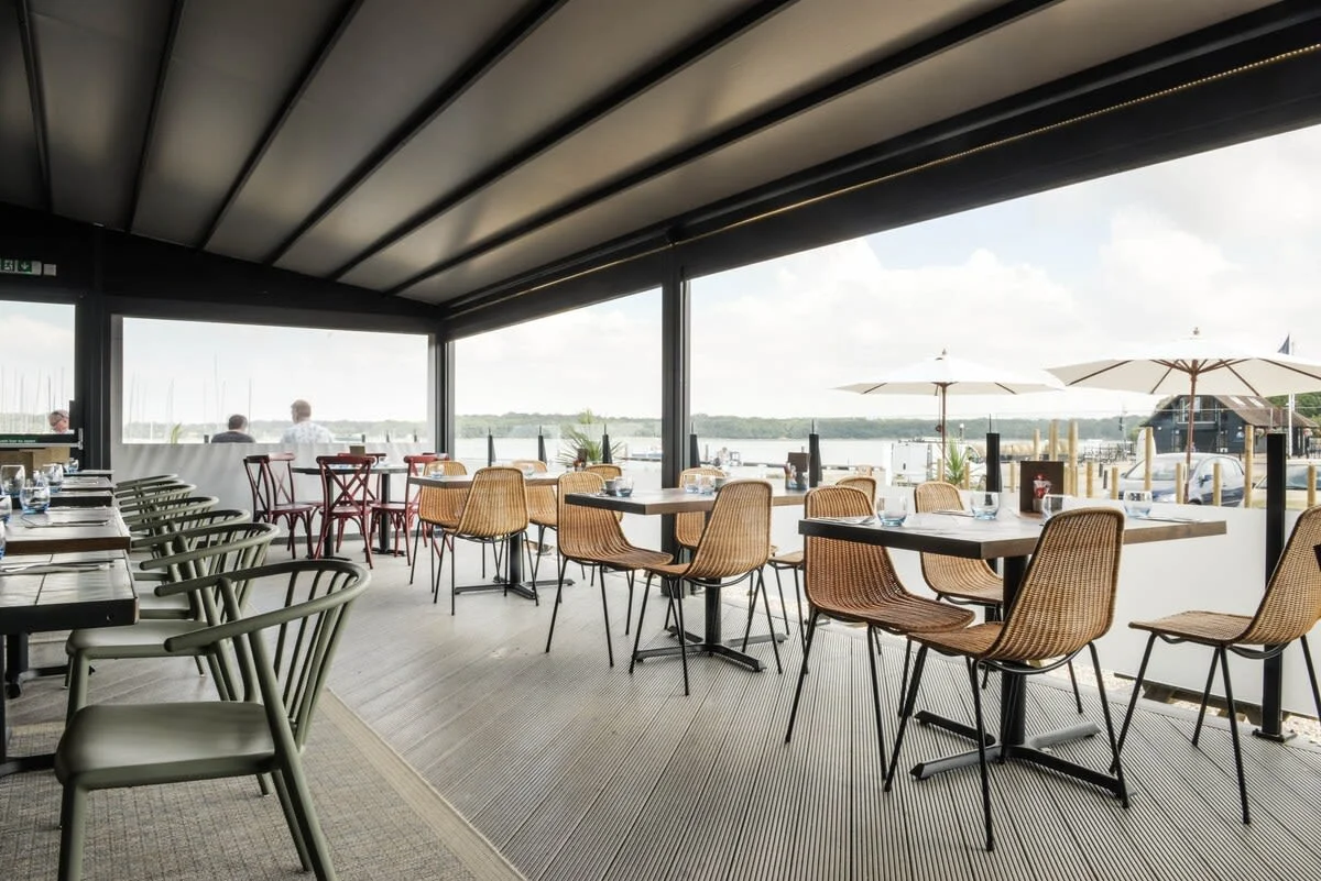 The Boat House at Chichester Marina is great for breakfast