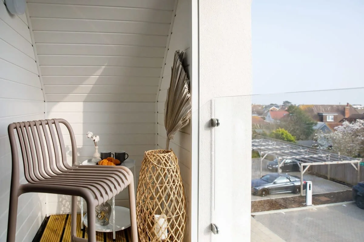 Catch the evening sun before you head out for dinner.