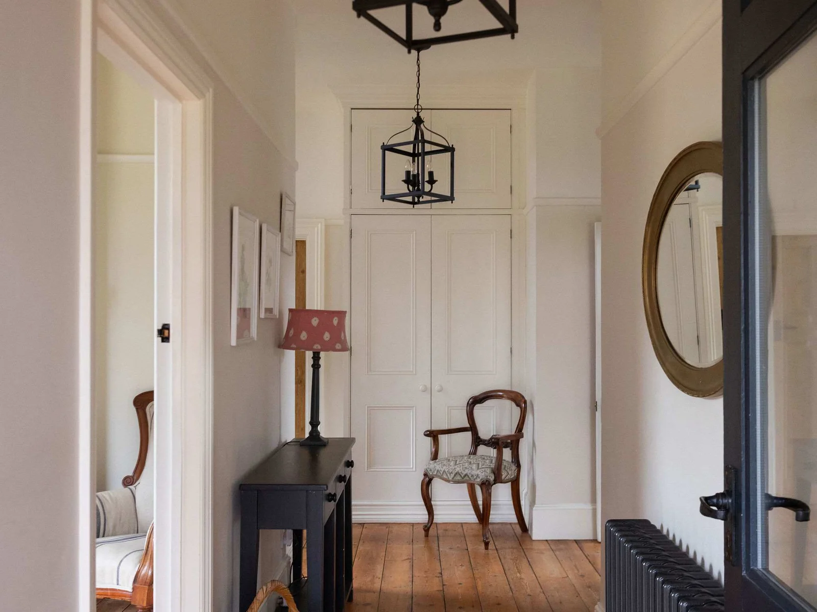 Welcoming entrance with classic countryside charm.