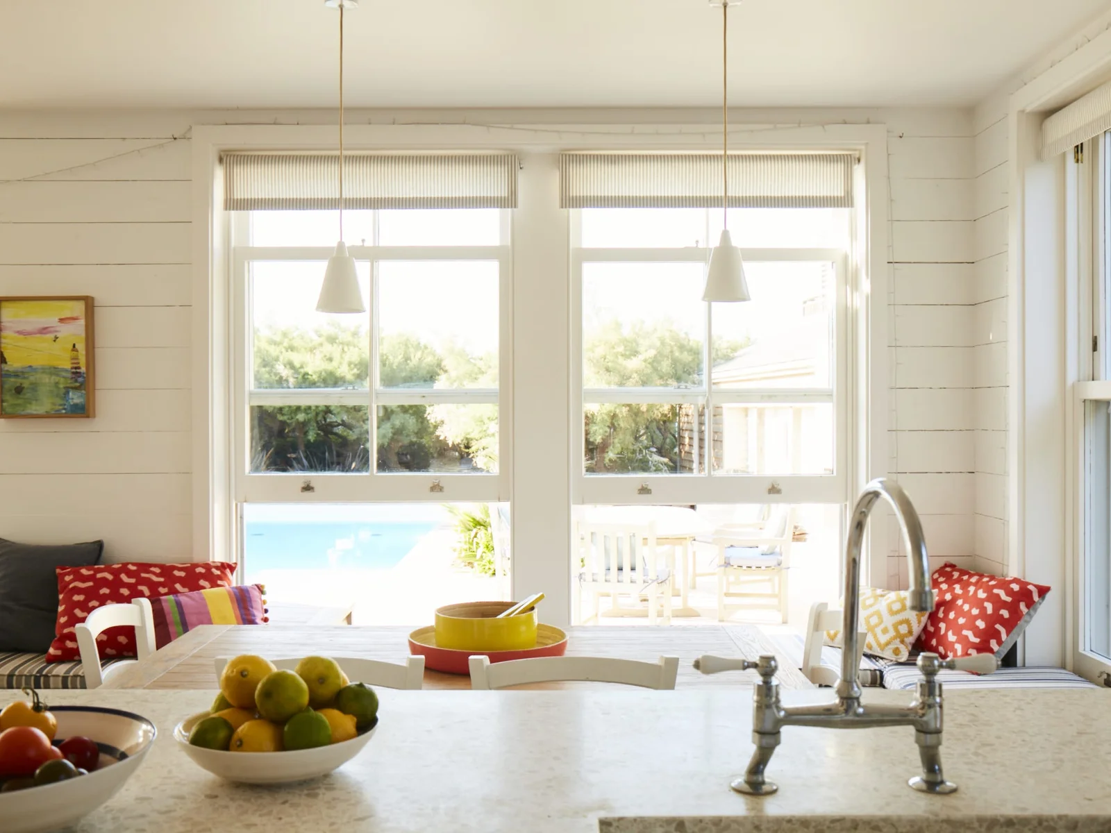 Wash up with a view!