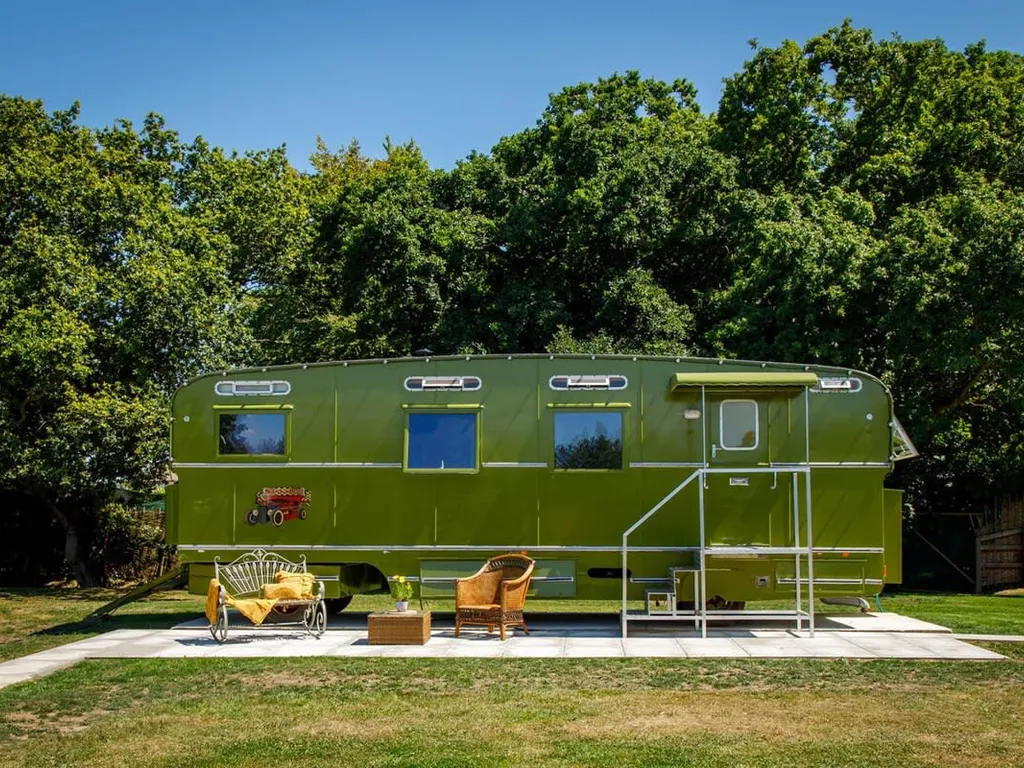 Restored Showman’s Carriage with King Bed