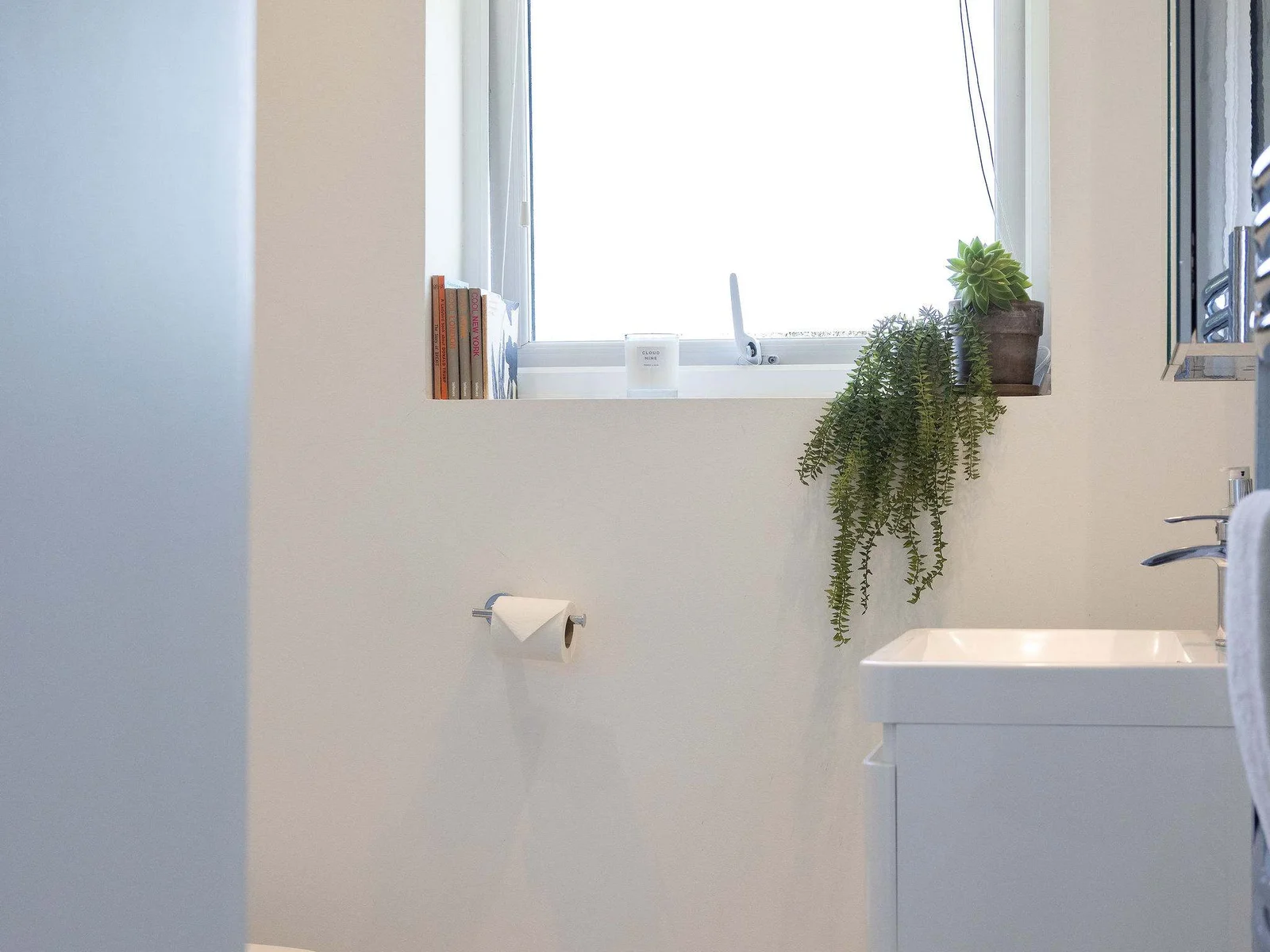 A fresh shower room for easy starts and relaxed evenings
