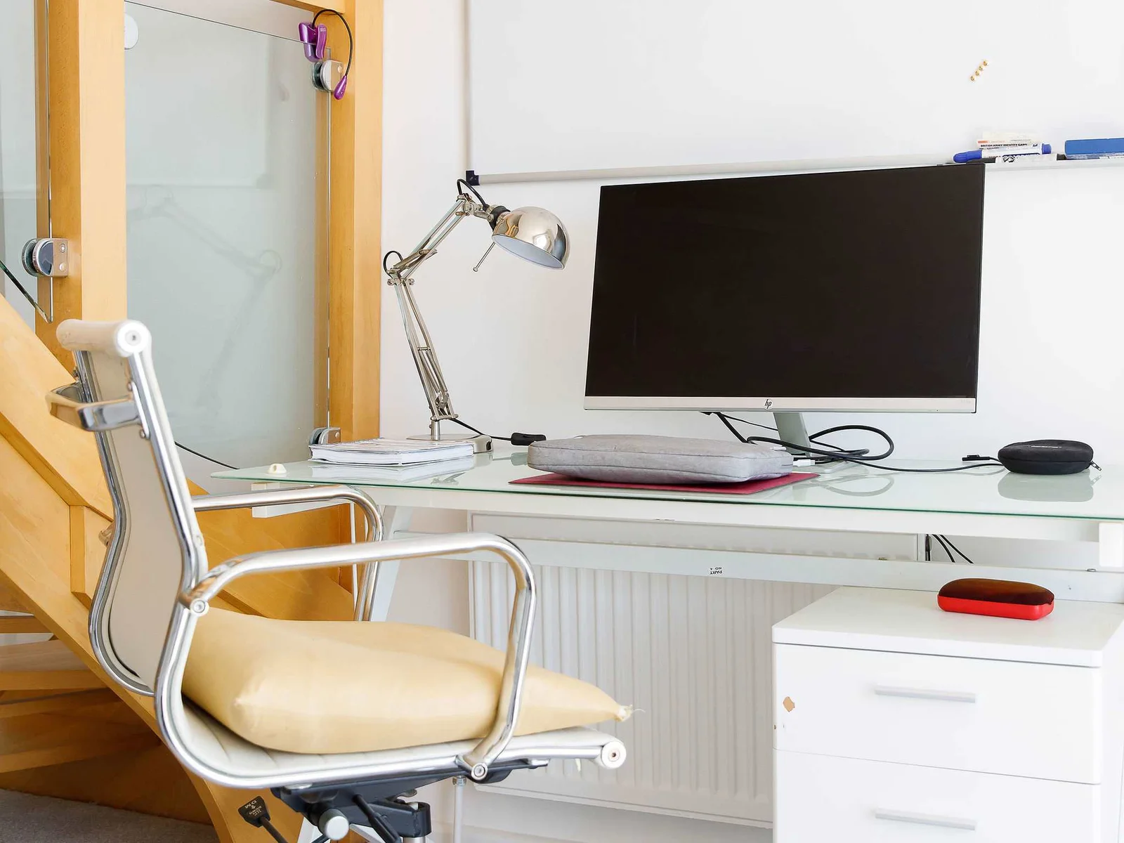 There is also a desk and chair for those that need to catch up on some work or studying during their stay.