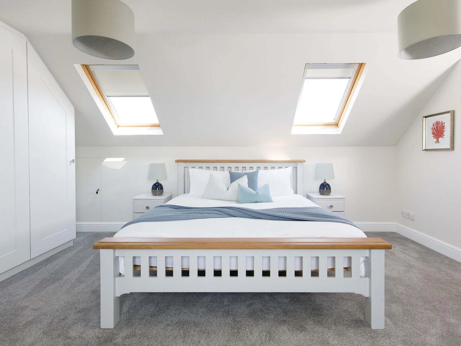 You're guaranteed a peaceful night sleep, with luxury linen and comfy bedding.