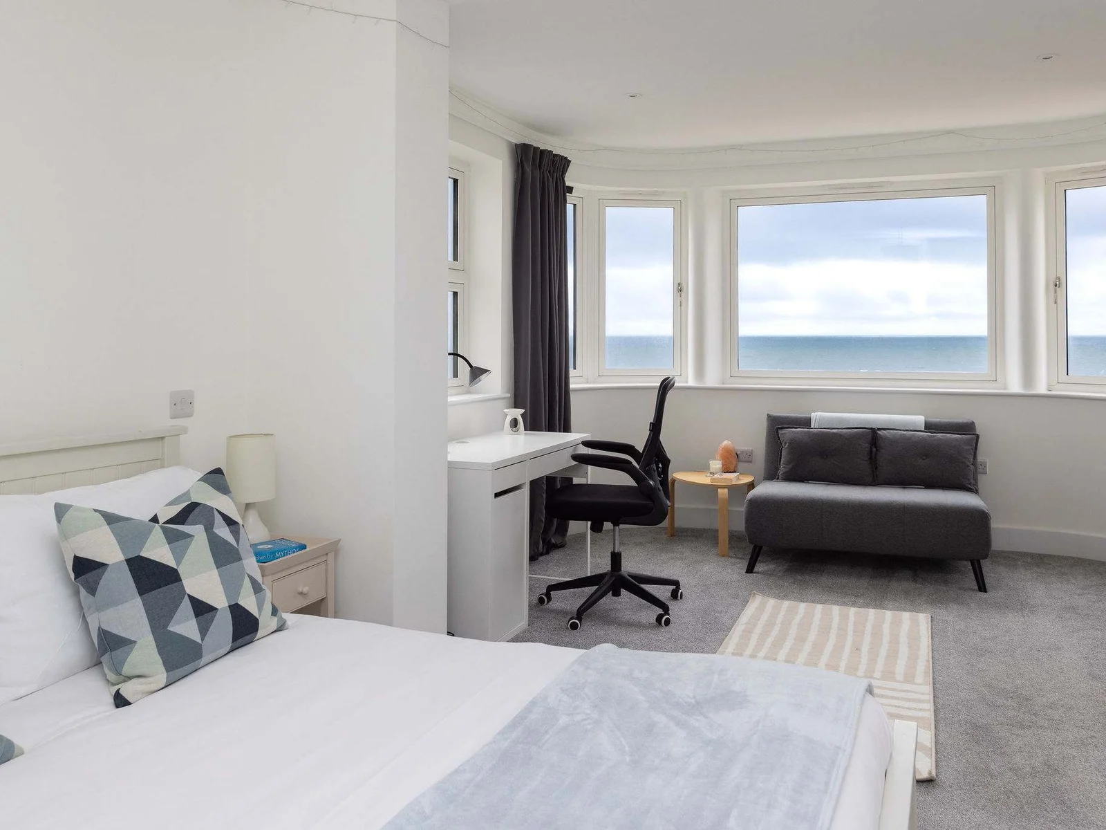 Wake up to sweeping sea views from your bedroom