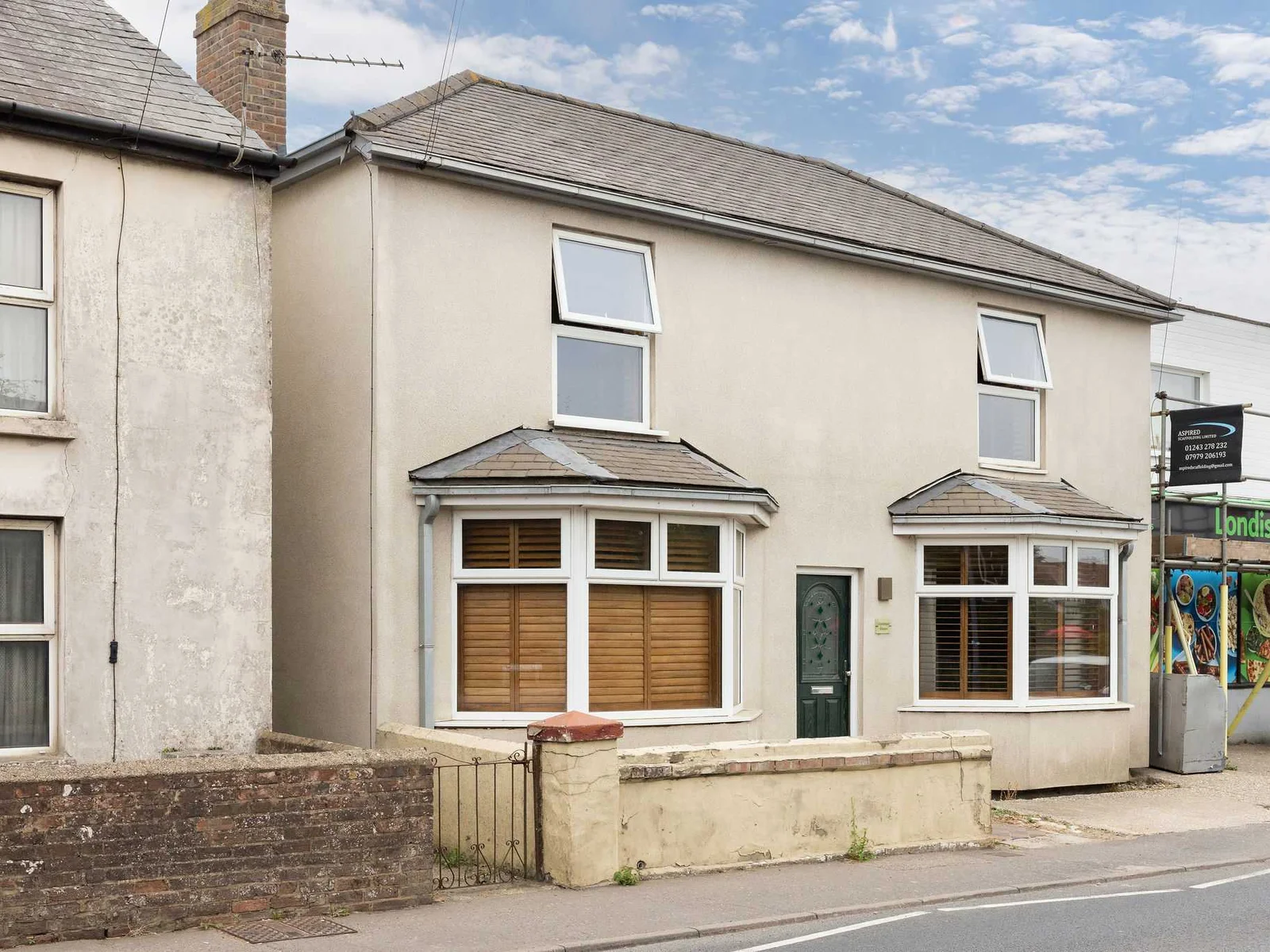 The property is situated on the main road in Hunston!