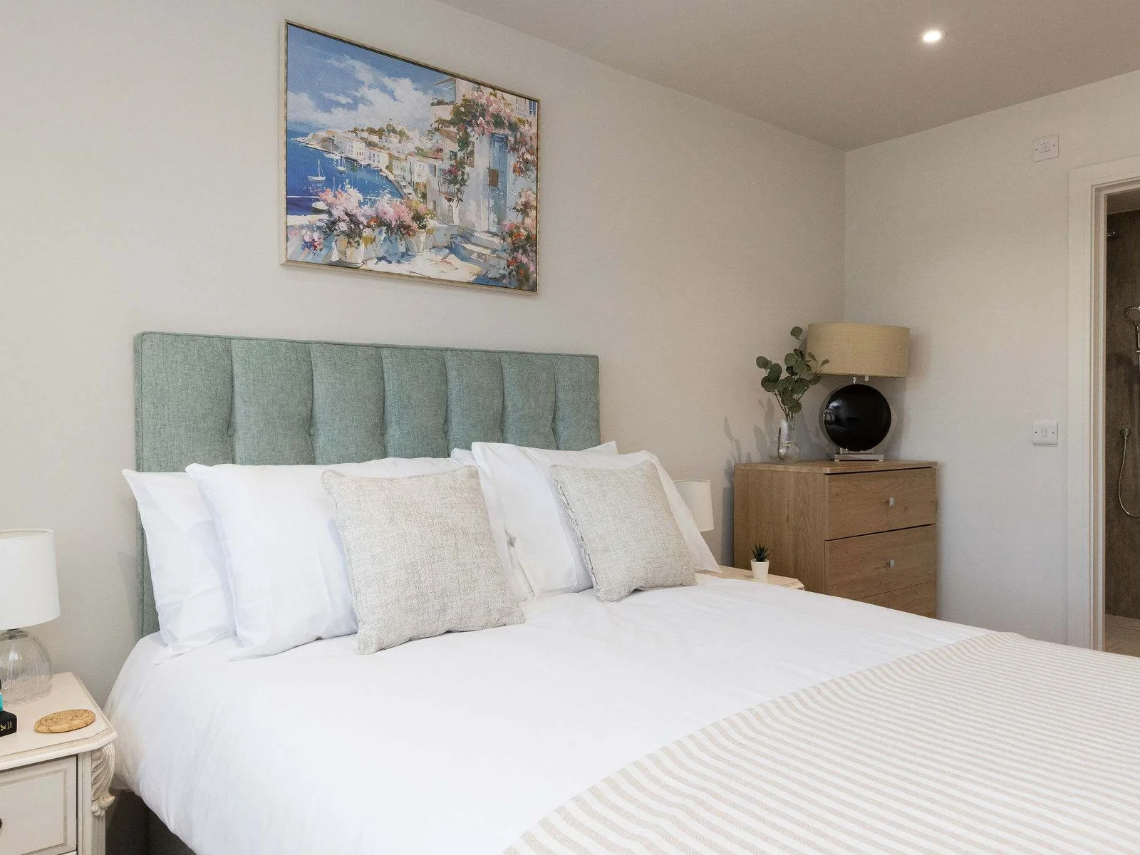 Modern seaside home with bright, welcoming interiors and thoughtful touches throughout.