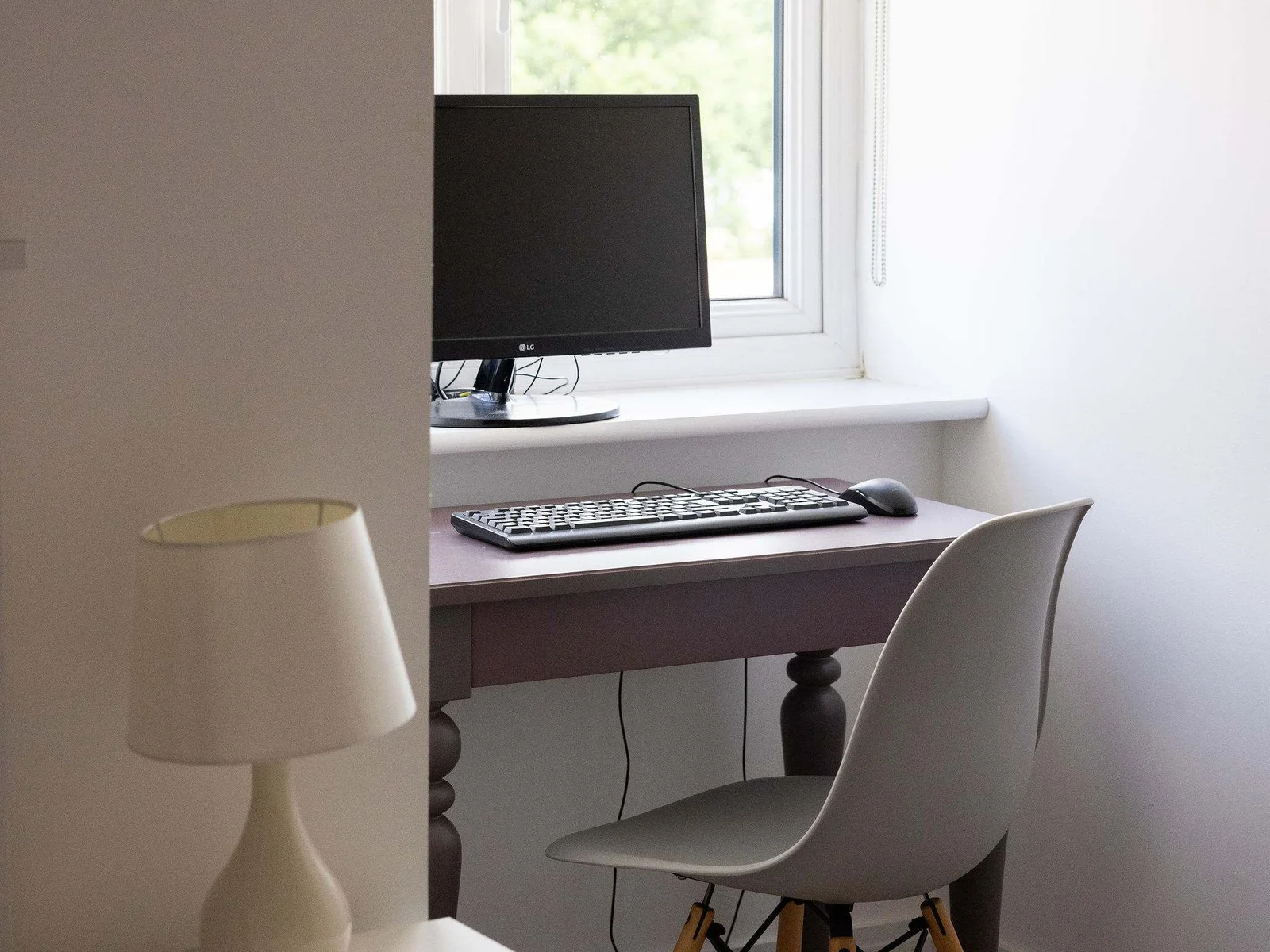 A dedicated and peaceful workspace.
