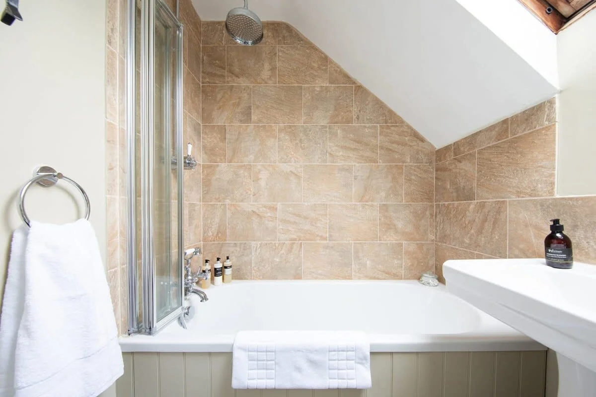 Unwind with a long hot bath. You are on holiday afterall.