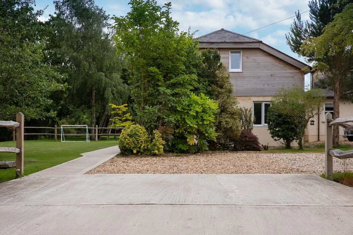 There is plenty of parking at the property.