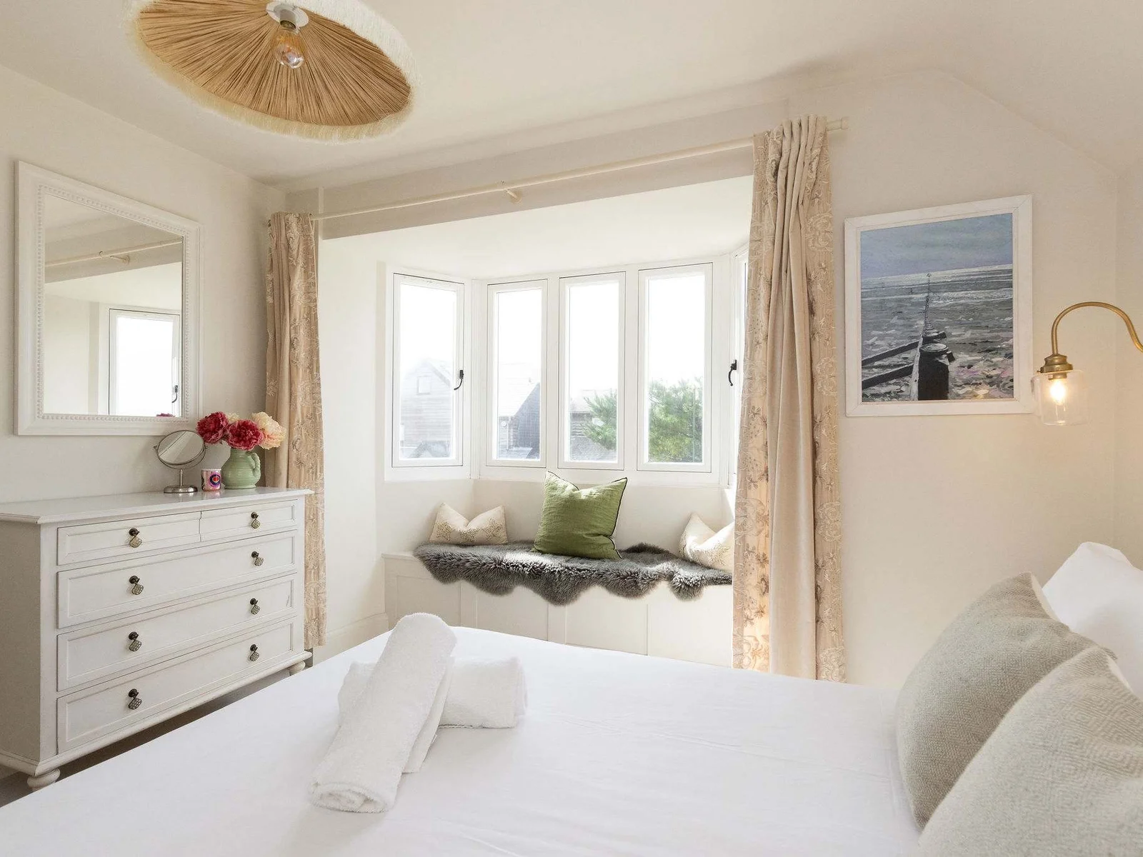 Unwind in this peaceful bedroom retreat with its own charming.