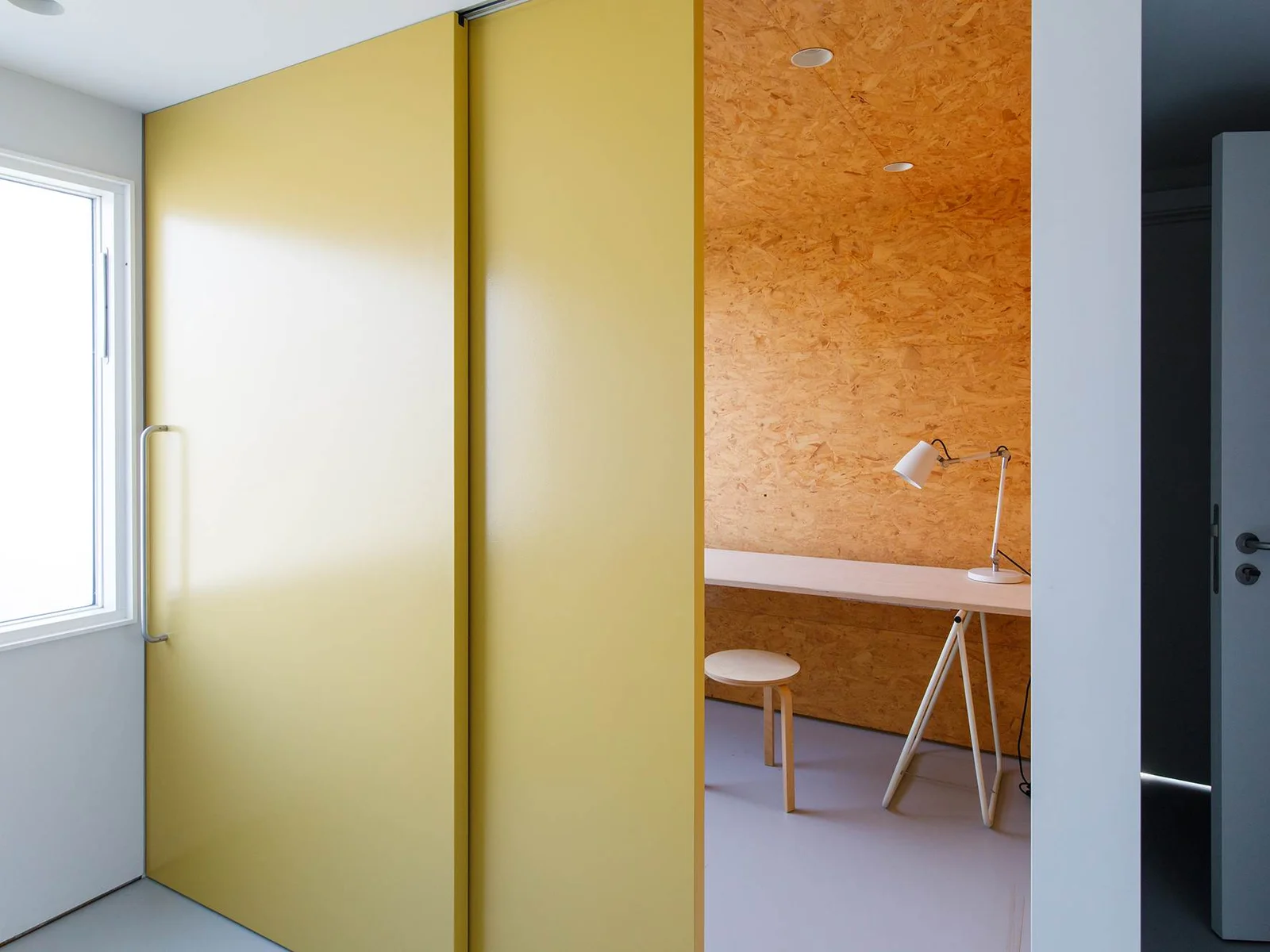 The Pod is a great work space or perfect place to unroll your yoga mat.