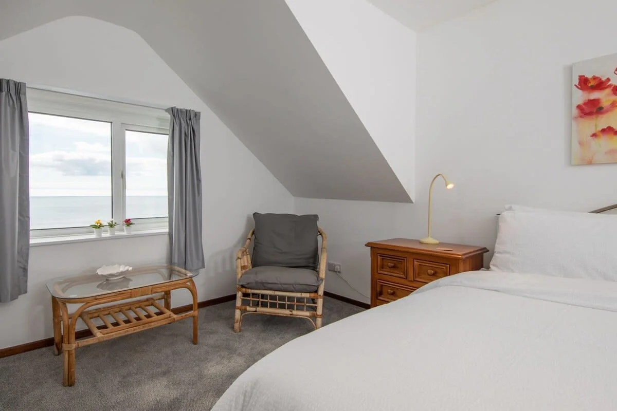 Wake up to stunning sea views form the master bedroom window