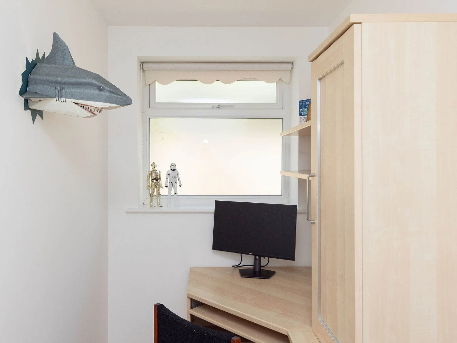 Dedicated workspace perfect for remote working or study